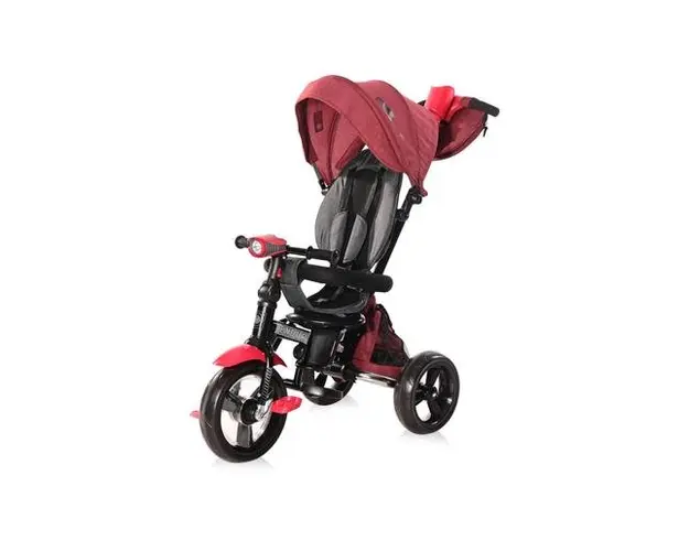 Tricicleta Lorelli Enduro Red & Black, de la 12 luni+ pana la 36 luni, greutate suportata maxim 20 kg