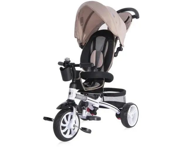Tricicleta Lorelli Rocket, 1-3 ani, maxim 20 kg, Crem/Negru
