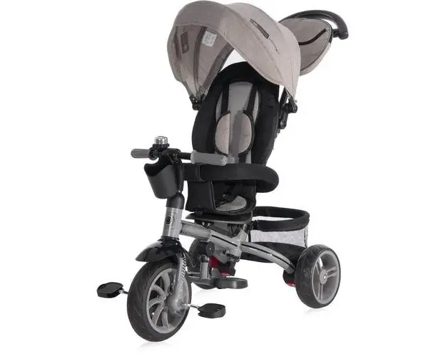 Tricicleta Lorelli Rocket, 1-3 ani, maxim 20 kg, Gri