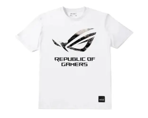 Tricou ASUS CT2005 ROG Light Spot L (Alb)