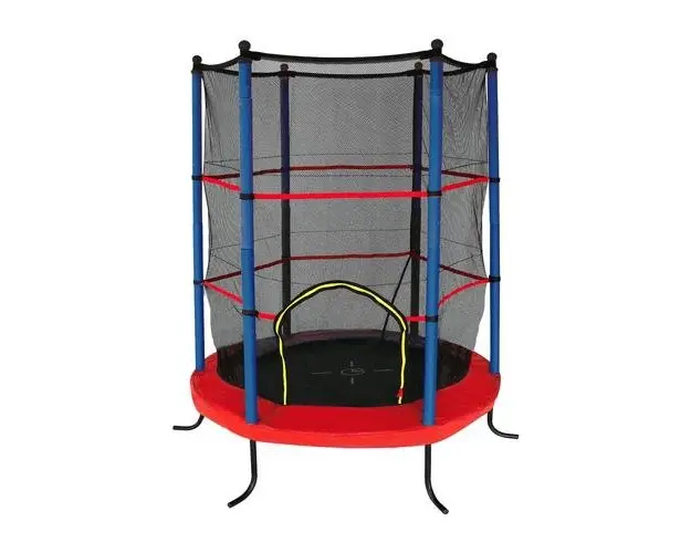 Trambulina GARLANDO COMBI XS, 140 cmx 192 cm, plasa de siguranta