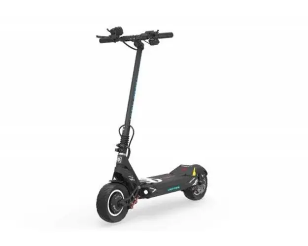 Trotineta electrica MiniMotors Bluetran Lightning, Baterie 26Ah/72V, Autonomie 75-110Km, Viteza 90 Km/h, Motor 5040W, Roti 10inch (Negru)