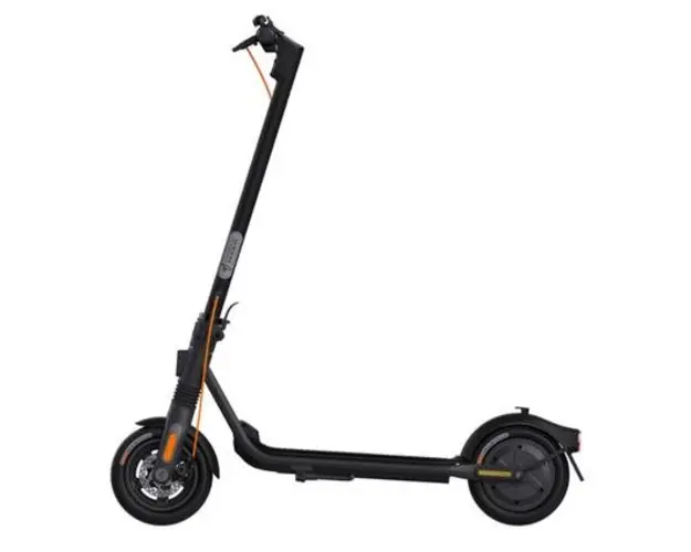Trotineta Electrica Ninebot by Segway F2 Pro, autonomie 55km, motor 450W, viteza maxima 25 Km/h, Roti 10inch (Negru)