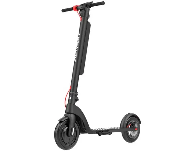 Trotineta Electrica Pliabila Devron Zerga, baterie detasabila, motor 350W, viteza maxima 25 km/h, autonomie 30km (Negru)
