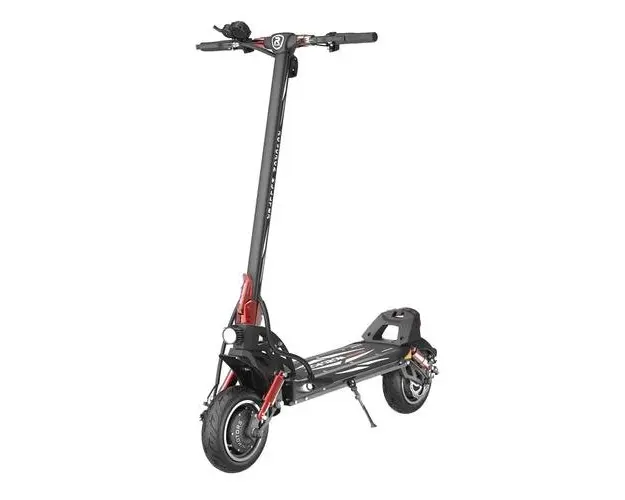 Trotineta electrica Rovoron Kullter By Dualtron, Baterie 23.4Ah/60V, Autonomie 60-80 Km, Viteza 75 Km/h, Motor 4000W, Roti pneumatice 10inch, Frane hidraulice (Negru)