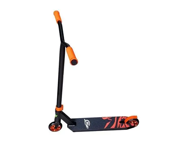 Trotineta Freestyle DHS 109, cadru aluminiu, roti PU 4inch (Portocaliu/Negru)