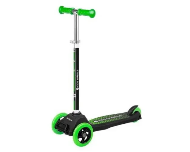 Trotineta Kids Wheels Rebel negru/verde