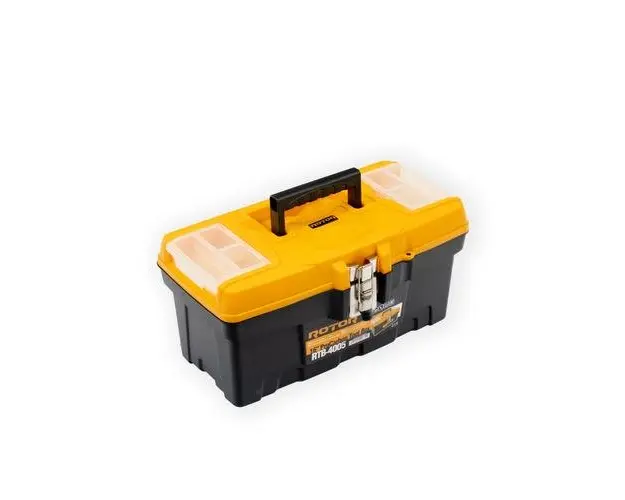 Trusa de Transport Scule Rotor 14809, 2 compartimente, 17.47 l (Galben/Negru)