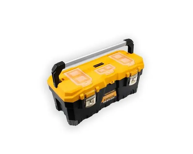 Trusa de transport scule Rotor 14814, 3 compartimente, 63.63 l (Galben/Negru)