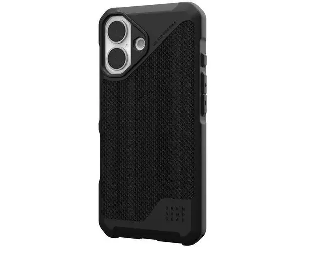 Husa Metropolis LT Magsafe UAG pentru iPhone 16, Negru