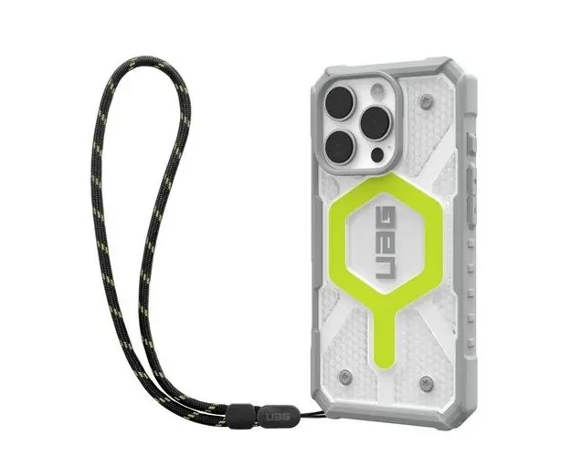 Husa Pathfinder Clear UAG pentru MagSafe iPhone 16 Pro, Transparent