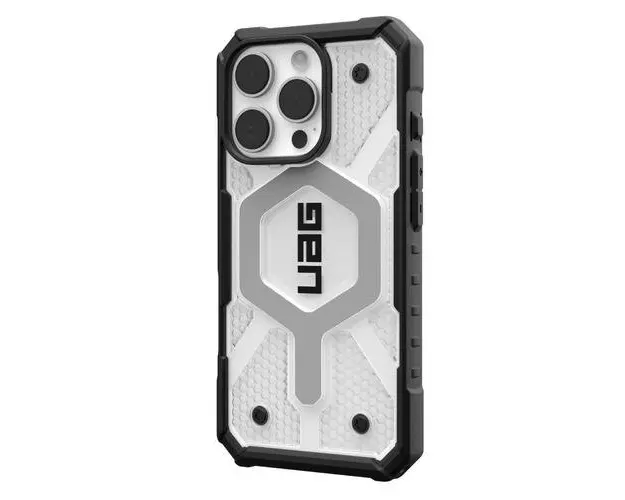 Husa Pathfinder Clear MagSafe UAG pentru iPhone 16 Pro, Transparent