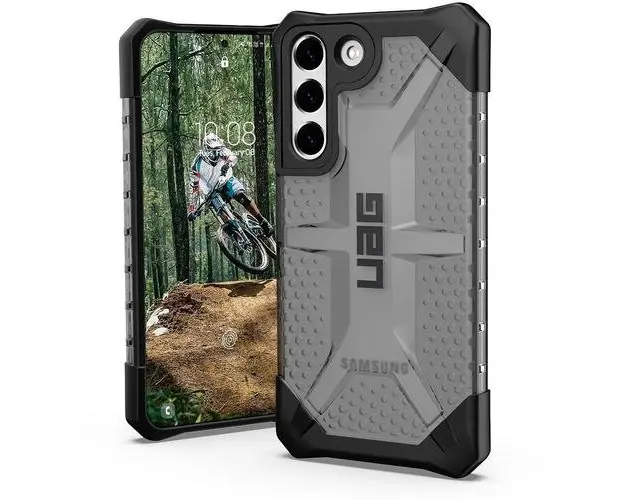 Husa Protectie Spate UAG Plasma Series 213433113131 pentru Samsung Galaxy S22 Plus (Gri/Negru)