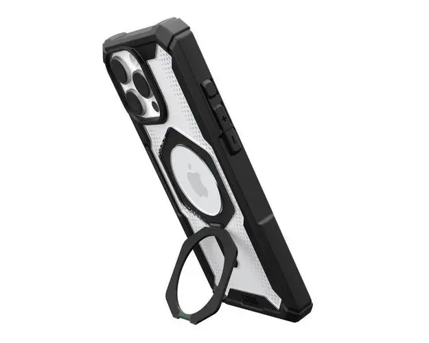 Husa Plasma XTE MagSafe UAG pentru iPhone 16 Pro, Negru/Transparent