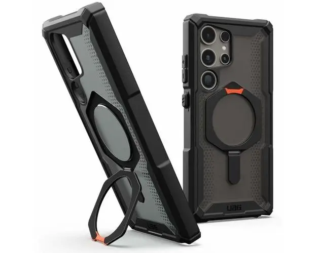 Husa Protectie Spate UAG Plasma XTE pentru Samsung Galaxy S24 Ultra (Negru/Portocaliu)