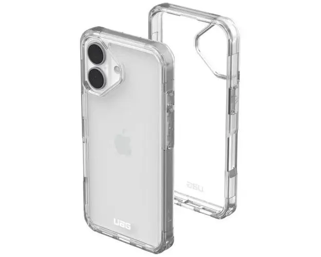 Husa Plyo Series UAG pentru iPhone 16, Transparent