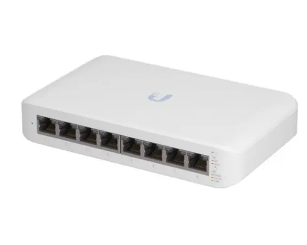 Switch Ubiquiti USW-LITE-8-POE, Gigabit, 8 Porturi