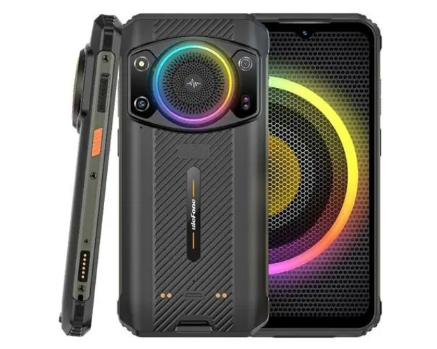 Telefon Mobil Ulefone Armor 21, Procesor Mediatek MT8781 Helio G99, IPS LCD 6.58inch, 8GB RAM, 256GB Flash, Camera Duala 64+24MP, Wi-Fi, 4G, Dual Sim, Android (Negru)