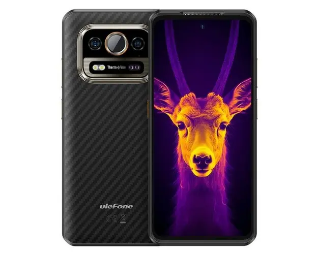 Telefon Mobil Ulefone Armor 25T, Procesor Mediatek Helio G99, IPS LCD Capacitive Touchscreen 6.78, 6GB RAM, 256GB Flash, Camera Tripla 50+64+Thermal camera, Wi-Fi, 5G, Dual SIM, Android (Negru)