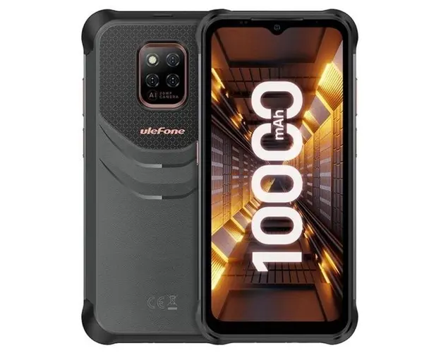 Telefon mobil Ulefone Power Armor 14 Pro, Procesor MediaTek Helio G85, IPS 6.52inch, 8GB RAM, 128GB Flash, Camera Duala 20+2MP, 4G, Wi-Fi, Dual SIM, Android (Negru)
