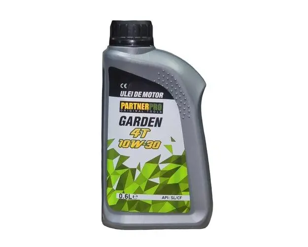 Ulei PartnerPro pentru masini de gradinarit 4T, 10W30, 0.6L