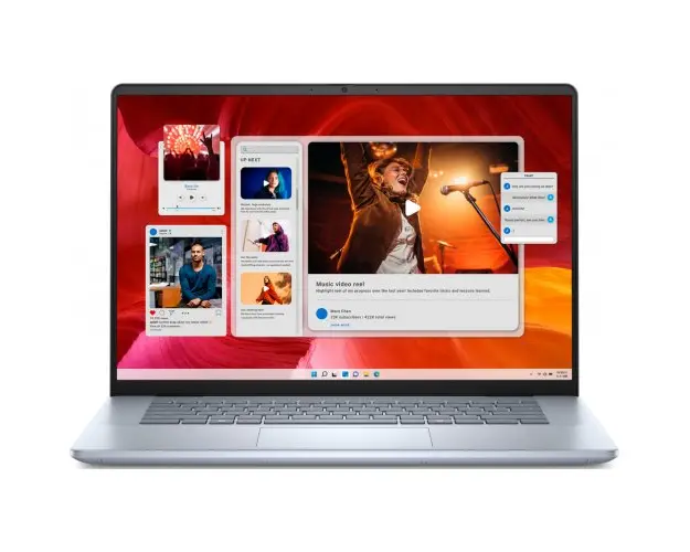Ultrabook Dell Inspiron 16 7640 Plus (Procesor Intel® Core™ Ultra 7 155H (24M Cache, up to 4.80 GHz) 16inch 2.5K, 32GB, 2TB SSD, NVIDIA GeForce RTX 4060 @8GB, Win 11 Pro, Albastru)