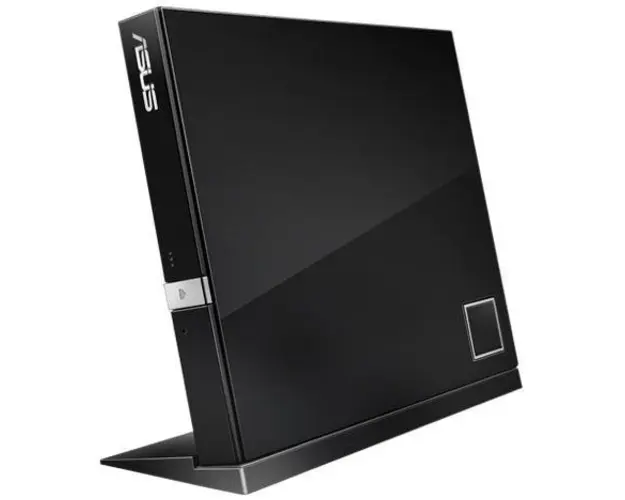 BLU-RAY writer extern ASUS SBW-06D2X-U 6X, suport M-DISC, ASUS Webstorage gratuit 12 luni, Nero BackItUp (Negru)