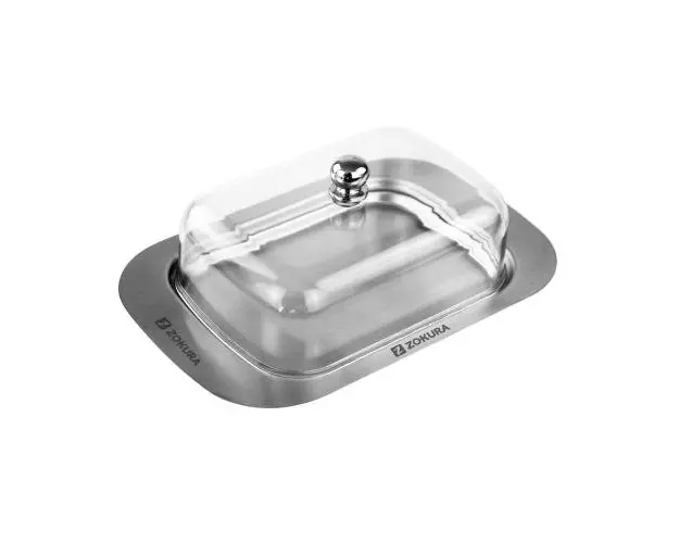 Untiera inox cu capac PVC - Zokura