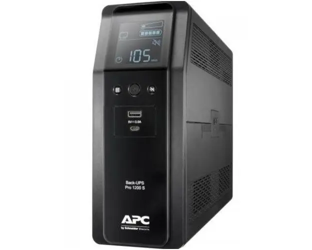UPS APC BR1200S, 1200VA/720W, 8 x IEC C13 / 1 X IEC C14 
