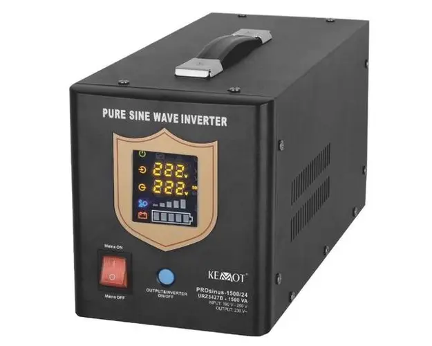 UPS Kemot Sinus Pur URZ3427B, 1500VA, 24 V (Negru)