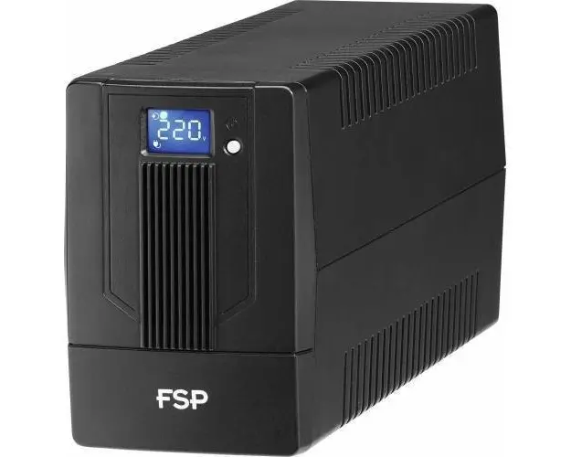 UPS FORTRON 2000VA/ 1200W, AVR, cu management, 2 x IEC; 2 x Schuko, display LCD, 2 x baterie 12V/9Ah, USB, combo RJ11/RJ45