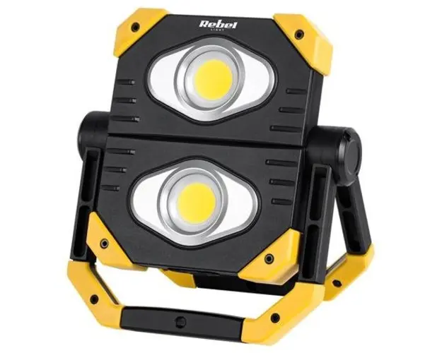 Reflector LED REBEL URZ3607, 2 x 9.5W COB, baterie 3.7V 5AH, 6500 K, 2000 lm