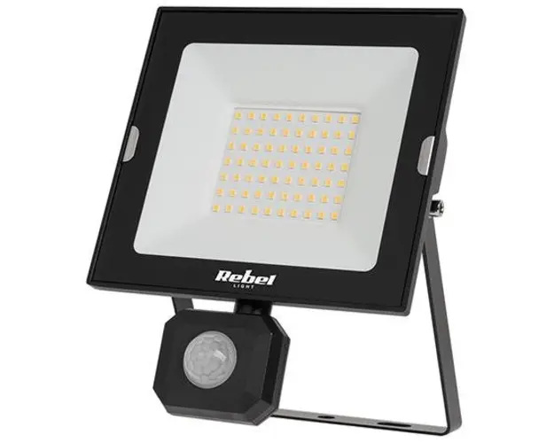 Reflector LED REBEL URZ3617, 50W, 4000K, cu senzor, 230V 