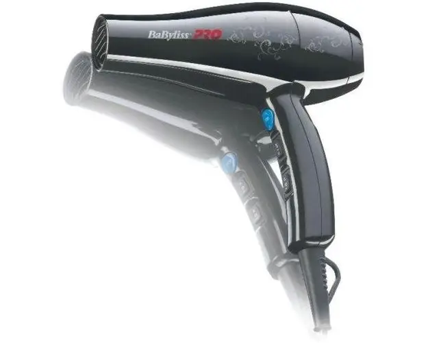 Uscator de par Babyliss BAB5559E Profesional Pro, 2000 W, 6 trepte (Negru)