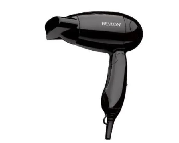 Uscator de par REVLON Travel RVDR5305E2, 2 viteze, 2 trepte de temperatura (Negru)