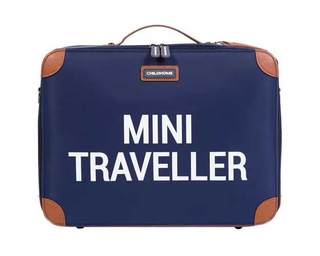 Valiza pentru copii Childhome Mini Traveller Bleumarin