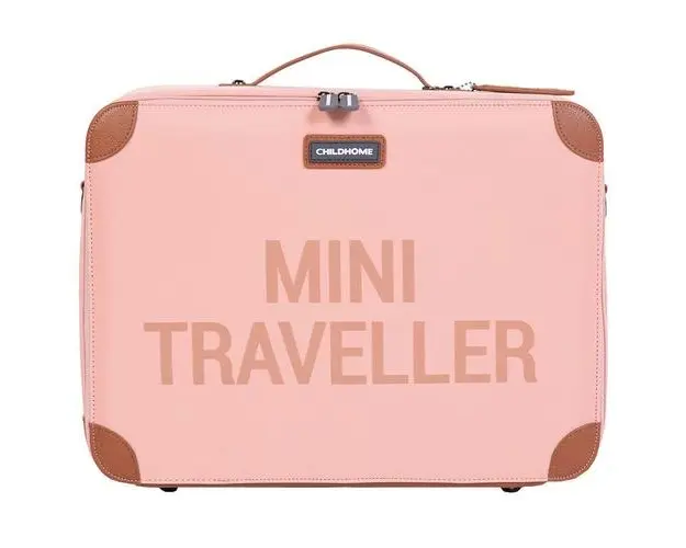 Valiza pentru copii Childhome Mini Traveller Roz
