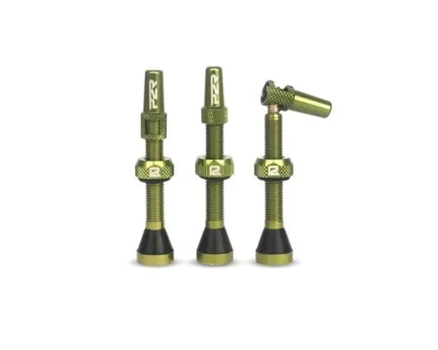Valva tubeless bicicleta P2R FR-11C, Aluminiu, 46mm, Verde
