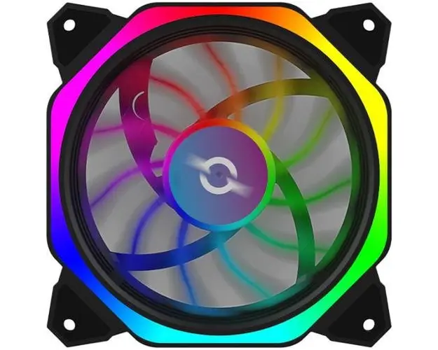 Ventilator AQIRYS Cetus 6P-12SLI24-RGB, 120 mm