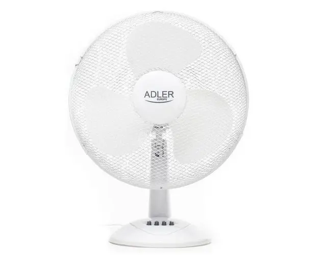 Ventilator Adler AD7304, 55W, 40 cm, 3 trepte (Alb)