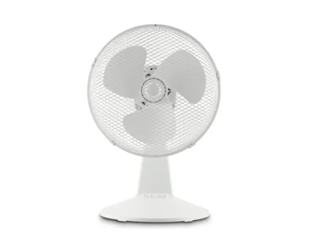 Ventilator de birou Midea FT30-21M, 30 W, 2 viteze, 30 cm, Oscilatie (Alb)