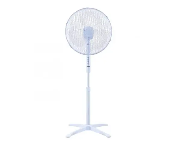 Ventilator de podea PRIME3 SSF41, 3 viteze, oscilatie, 40cm, 55W, inaltime 103cm (Alb)