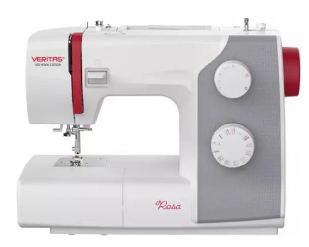 Masina de cusut Veritas ROSA, 750 imp/min, 23 programe (Alb/Gri)