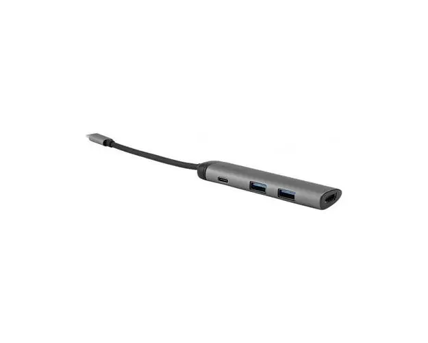 Hub USB Verbatim 49140, USB-C, Multiport, HDMI (Gri)