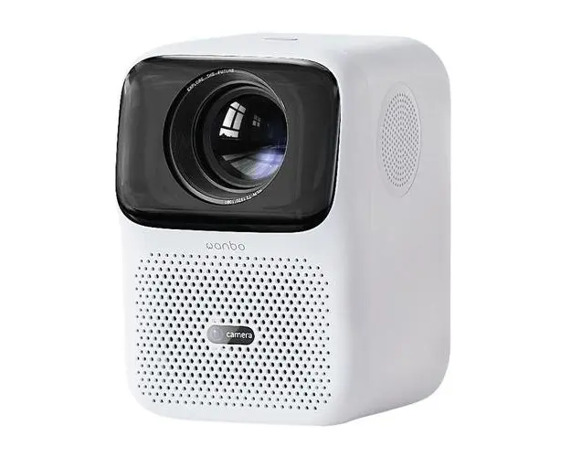 Videoproiector portabil Xiaomi Wanbo T4, Android 9.0, Full HD, 1080p, WiFi, 1x HDMI, 1x USB (Alb)