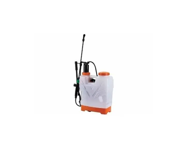 Pulverizator Terra Villager VLG055435, 12 L, 3 bar (Portocaliu/Alb)