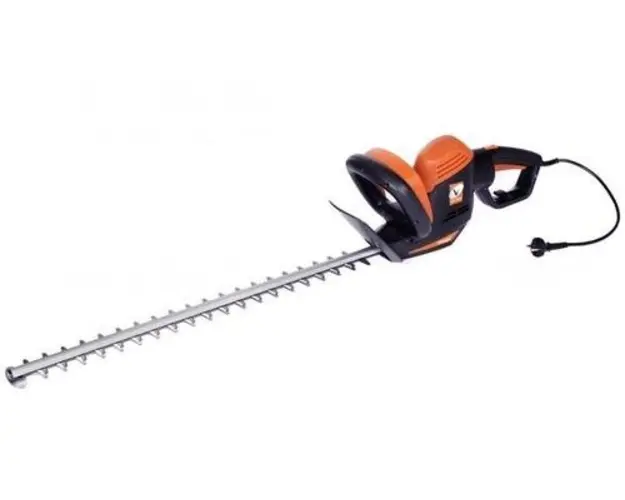 Trimmer electric Villager VLG033491, pentru gard viu, 710 W, 230 v, 3200 rpm, 600 m (Portocaliu/Negru)