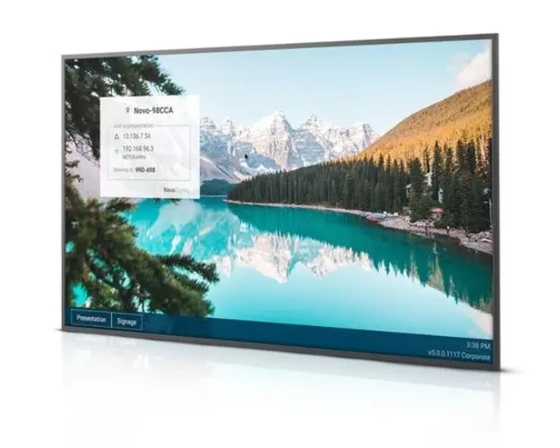 Ecran Profesional IPS LED Vivitek 86inch DK863, UHD (3840 x 2160), Boxe, WiFi (Negru)