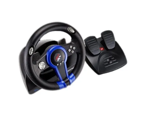 Volan cu pedale FlashFire Drift Wheel, PC, Nintendo Switch (Negru/Albastru)