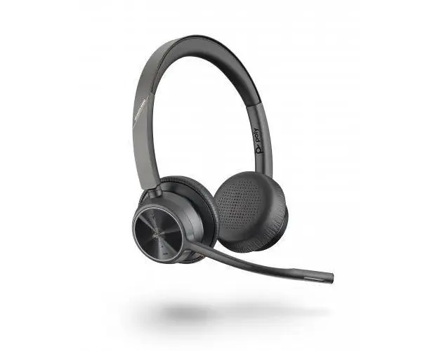 Casti Wireless Call Center Poly Voyager 4320, USB-A (Negru)